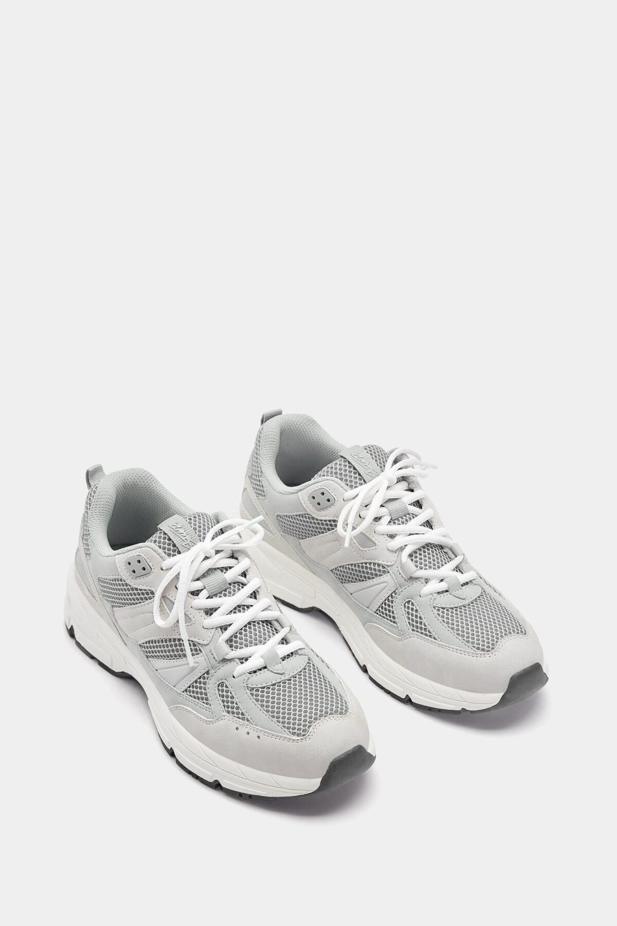 CHUNKY LACE UP SNEAKERS - Image 2