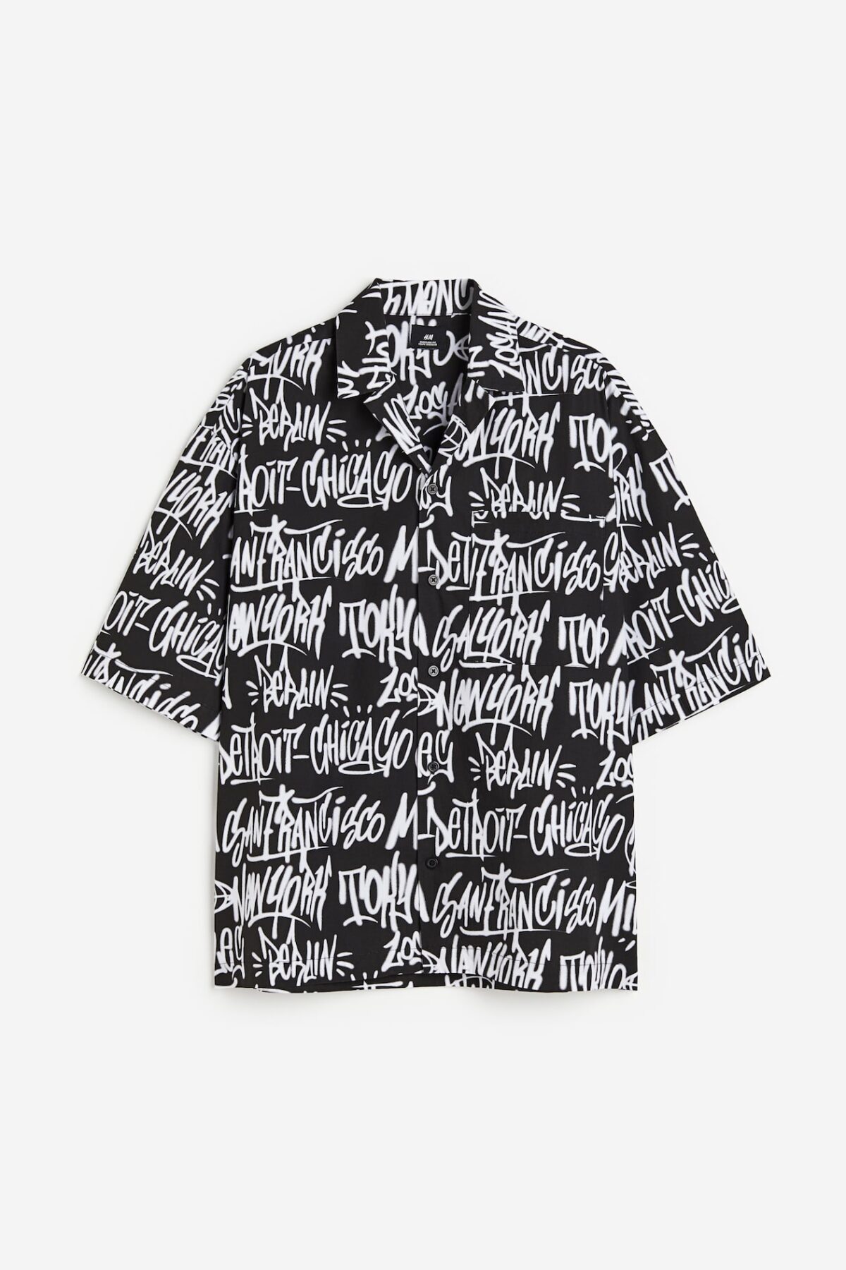 OVERSIZED PATTERN RESORT SHIRT - Image 2