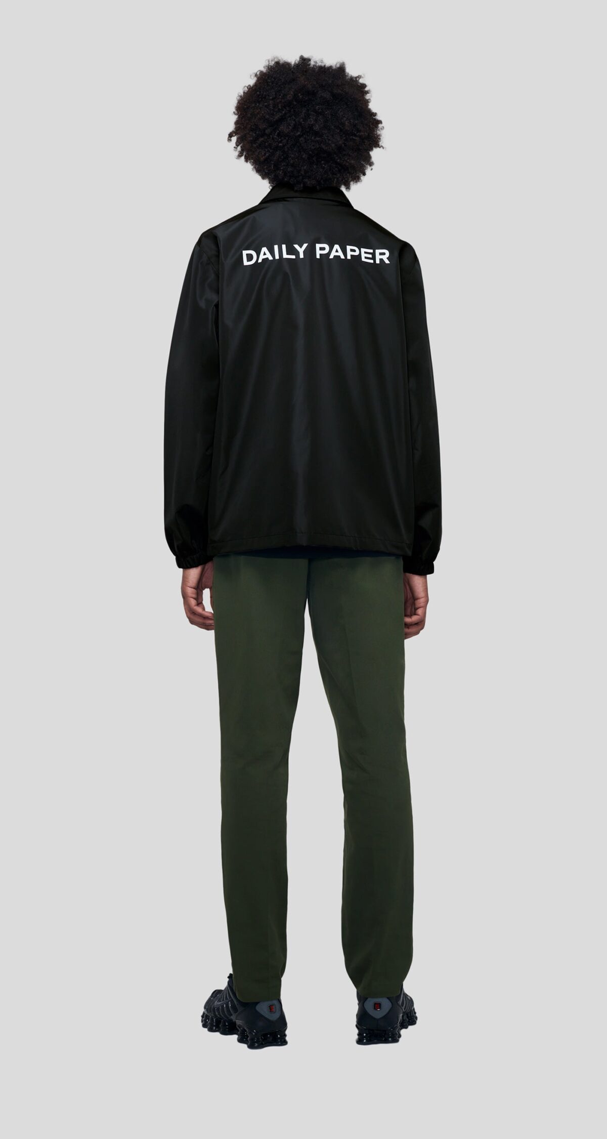 DAILY PAPER BLACK EZE JACKET - Image 3