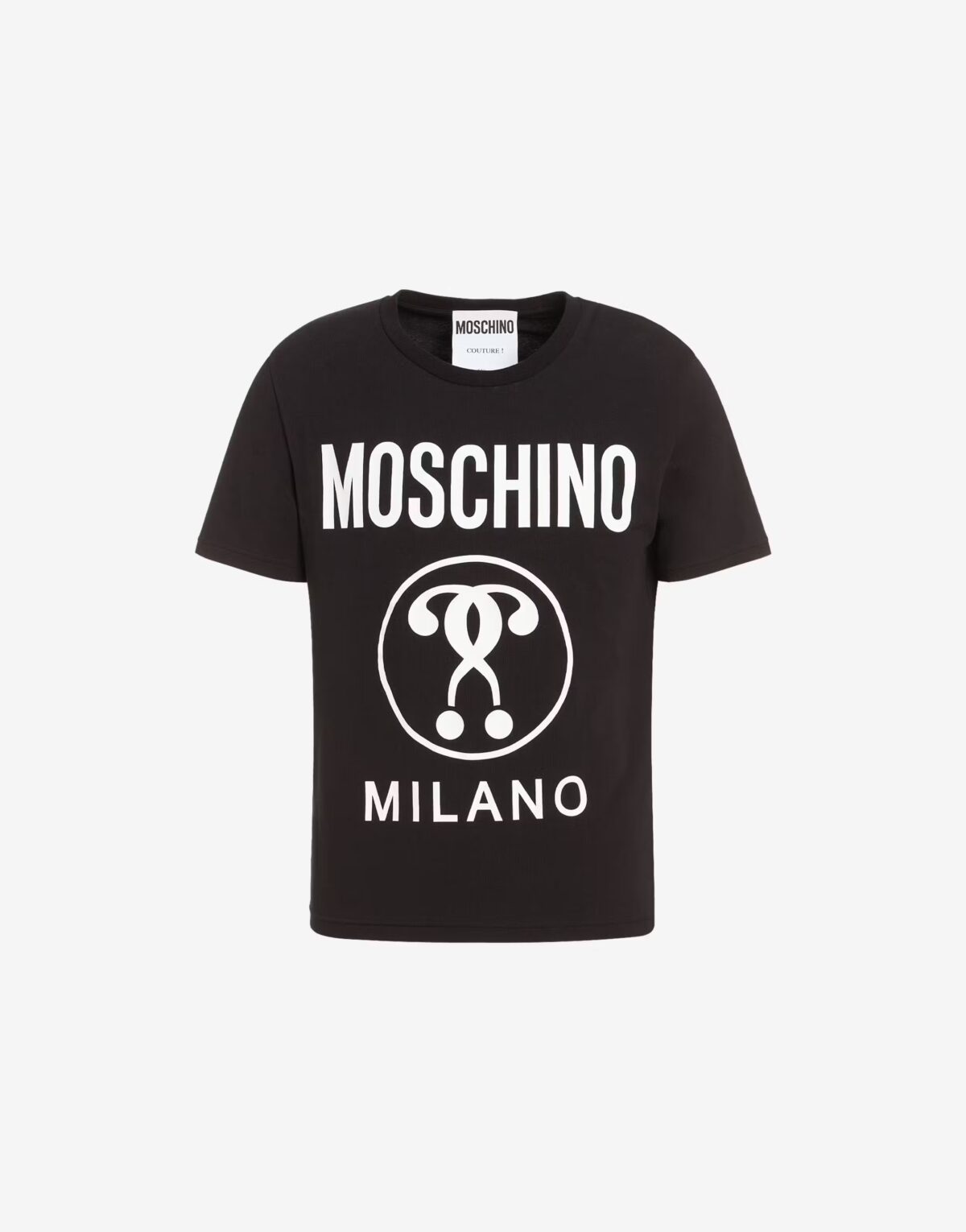 MOSCHINO QUESTION MARK LOGO T-SHIRT