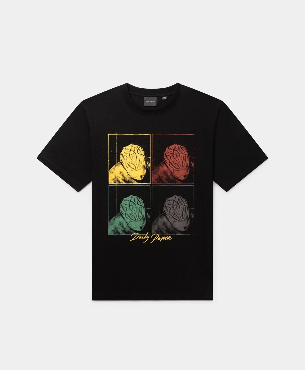 DAILY PAPER BLACK FRAME T-SHIRT
