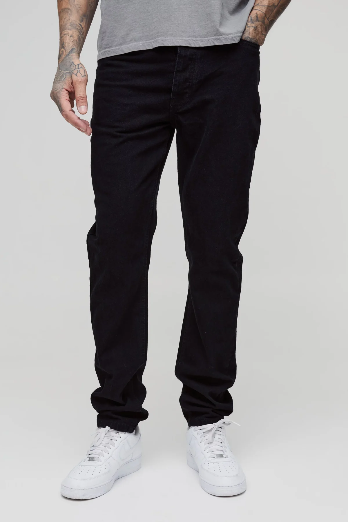 BLACK SLIM FIT JEANS