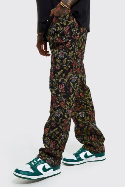 FLORAL RELAXED FIT TROUSER
