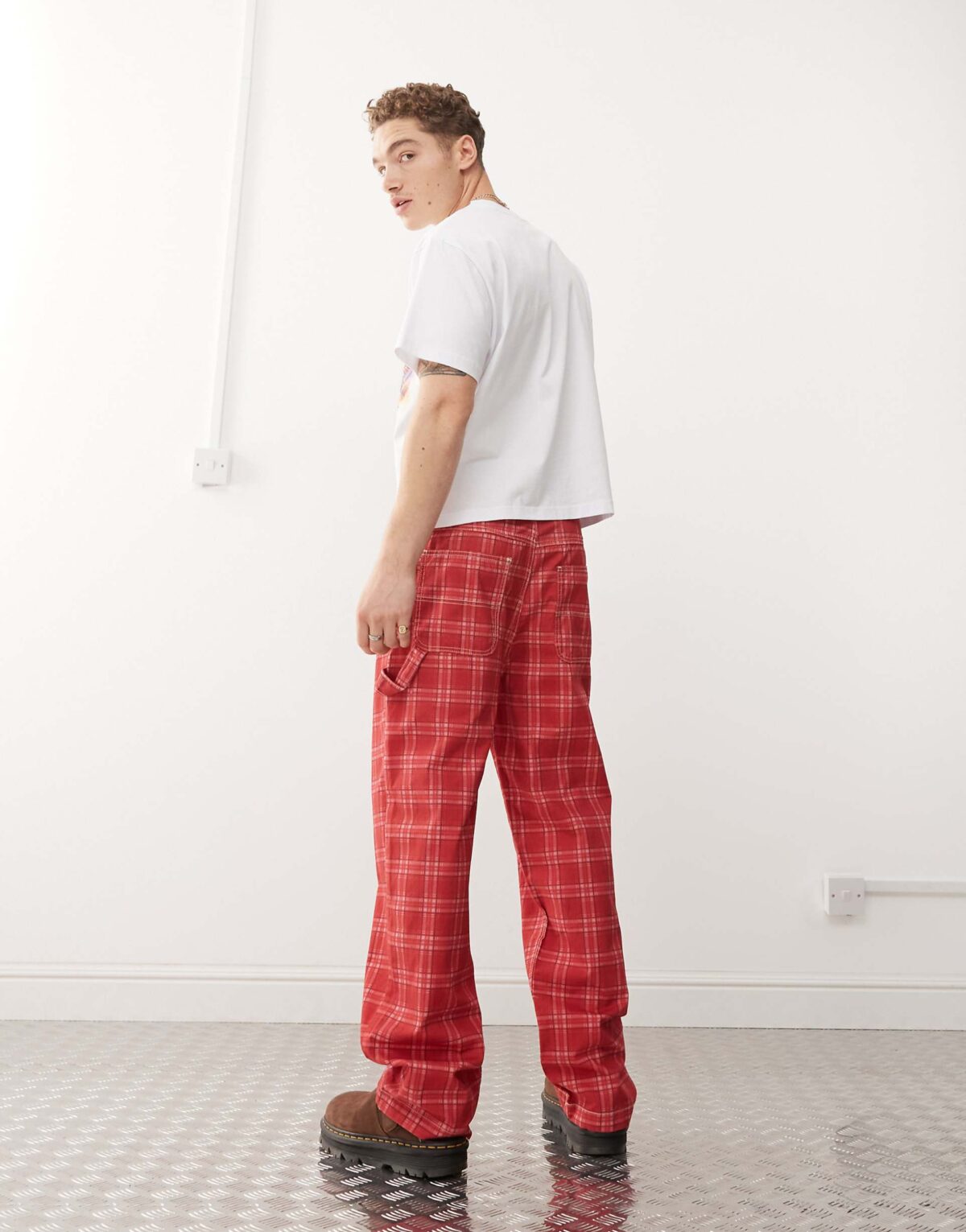CHECKERS STRAIGHT FIT MEN’s PANT - Image 2