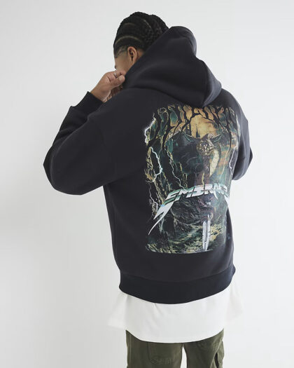 GRAPHIC PRINT HOODIE