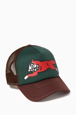 RUNNING DOG TRUCKER HAT