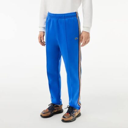 LACOSTE BLUE COTTON JOGGERS
