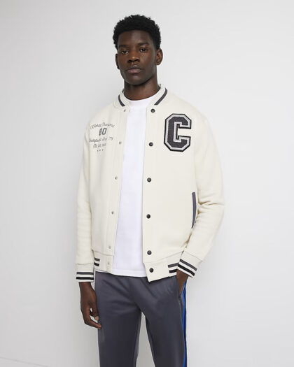REGULAR FIT VARSITY JACKET
