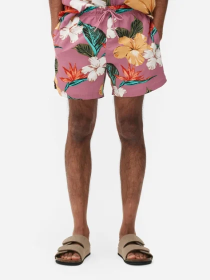 FLORAL PRINT SWIM SHORT