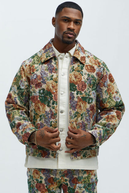 FLORAL TAPESTRY JACKET