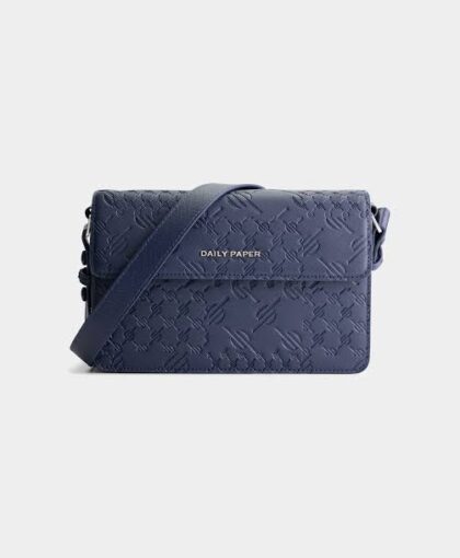 DAILY PAPER CROSSBODY BAG IN NAVY BLUE