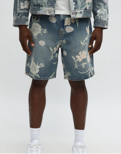 FLORAL PRINT JORTS